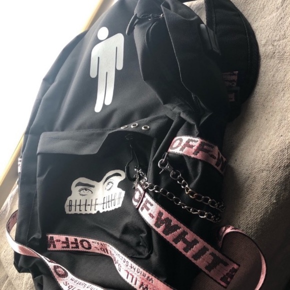 Billie Ellish CREW CUSTOM😍
NWOT Off White Bookbag - Picture 3 of 13